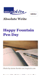 Mobile Screenshot of absolutewrite.com